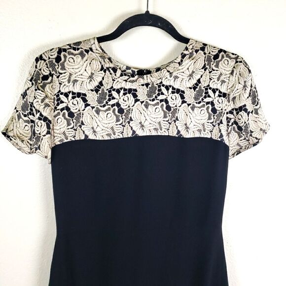 Women's Stella Mccartney Faux Lace Like Sheath Short Mini Dress Size IT42/US 08 - Picture 9 of 12